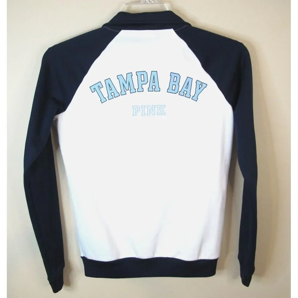 Pink Victoria's‎ Secret With 5th & Ocean Tampa Rays Track Jacket Women's XS